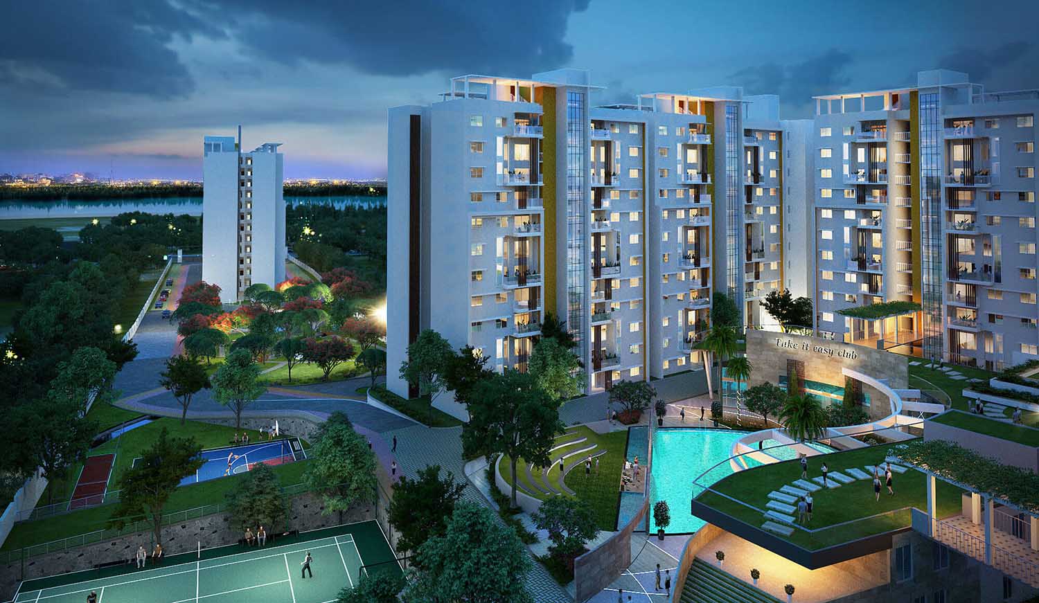 Aurum Alumni Accord Homes with Stunning City