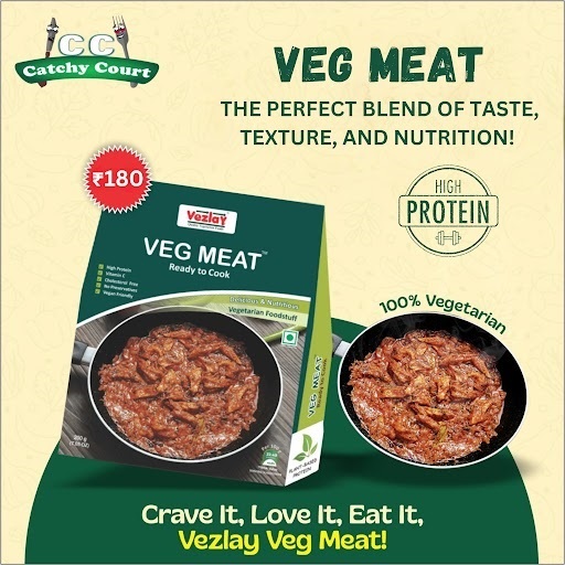 Vezlay Veg Meat at Catchy Court