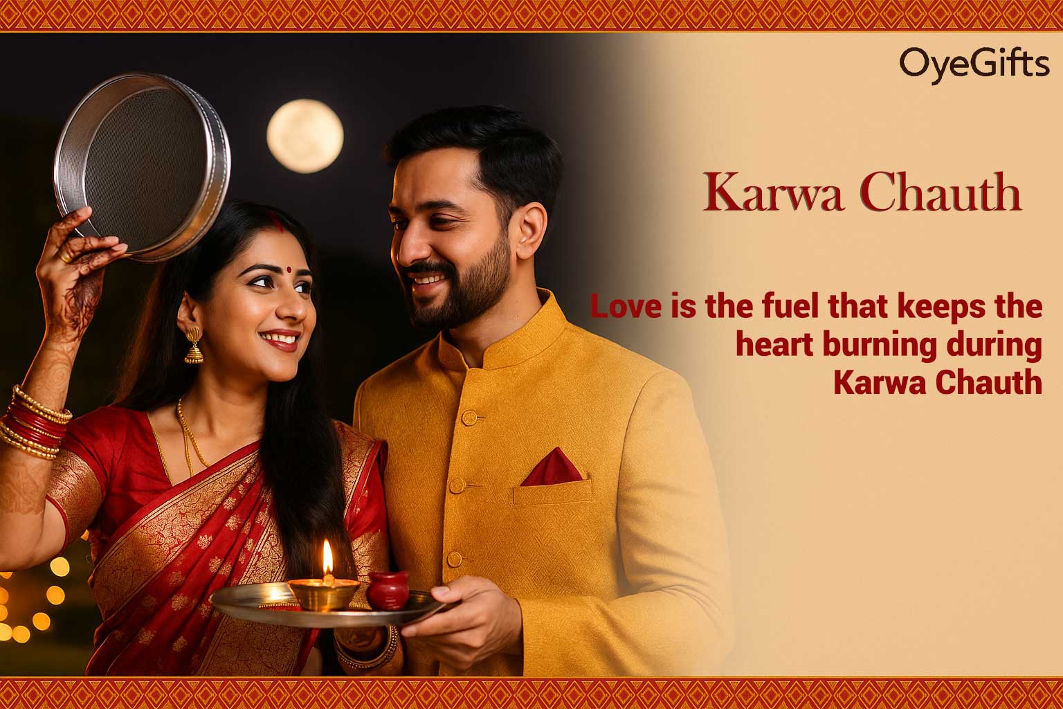 Best Way To Personalize Karwa Chauth Gift For Wife